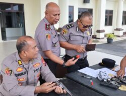 Wakapolres Tapsel Tegaskan Larangan Penyalahgunaan Senpi