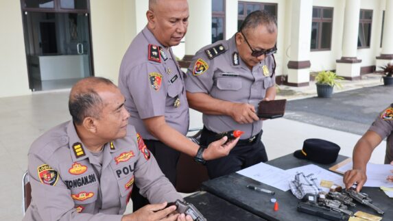 Wakapolres Tapsel Tegaskan Larangan Penyalahgunaan Senpi