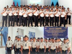 42 Pegawai Lapas Padangsidimpuan Naik Pangkat