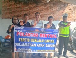 Cegah Kecelakaan, Polres Binjai Ajak Warga Tertib Berlalulintas
