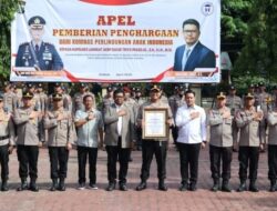 Humanis Tangani Kasus Viral, Polres Langkat Raih Penghargaan dari Komnas PA