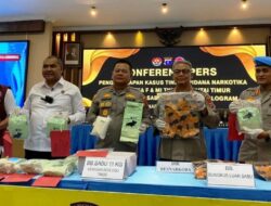 Polda Kaltim Gagalkan Penyeludupan Sabu Label Tikus Hitam Senilai Rp20 Miliar