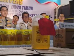 Polisi Gerebek Gudang Minyakita Palsu di Sidoarjo