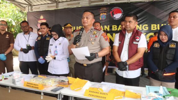 Polres Batu Bara Ungkap dan Musnahkan 1.210,07 Gram Narkotika