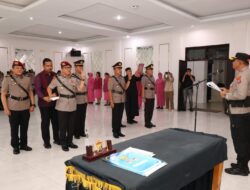 Polres Tapsel Rotasi Sejumlah Pejabat Strategis