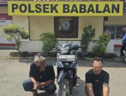 Polsek Babalan Ungkap Kasus Curanmor, 6 Unit Kendaraan Diamankan