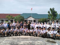 Sat Binmas Polres Binjai Ajak Pelajar Tak Terlibat Kenakalan Remaja