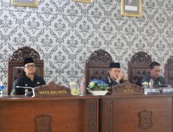Wakil Walikota Tanjungbalai Hadiri Rapat Paripurna Persetujuan Hibah