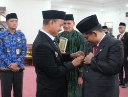 Walikota Tanjungbalai Lantik 11 Pejabat Tinggi Pratama