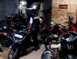 Tempat Penampungan Motor di Deli Serdang Digerebek Polisi