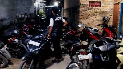 Tempat Penampungan Motor di Deli Serdang Digerebek Polisi