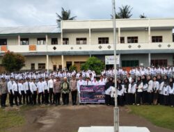 Kapolsek Dolok Masihul Ajak Siswa SMK Karya Utama Jauhi Narkoba dan Geng Motor