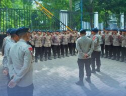 Pastikan May Day 2026 Kondusif, Brimob Polda Sumut Siaga di Kantor DPRD Medan