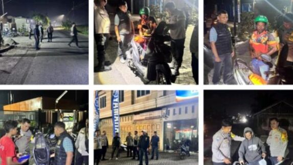 Patroli Skala Besar di Belawan Libatkan Brimob Polda Sumut, Situasi Kondusif