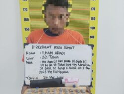 Pengedar Ganja di Medan Denai Ditangkap Polisi Saat Nunggu Pembeli