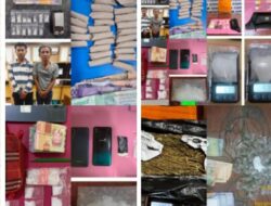 Polda Sumut Bakar 21 Barak Narkoba, Ratusan Orang Diamankan