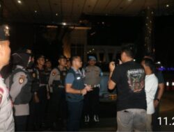 Polda Sumut Razia THM Capital Building Medan