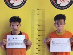 Polres Labusel Gagalkan Transaksi Narkoba, Dua Pria dan BB Sabu Diamankan