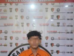 Polres Pelabuhan Belawan Amankan Pelaku Pembakaran Rumah