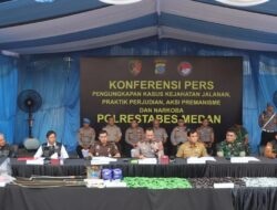 Polrestabes Medan ‘Bersih-bersih’, Ratusan Penjahat Disikat dan 19 Ditembak