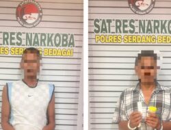 Satres Narkoba Polres Sergai Ringkus Pengedar Narkotika di Pasar Bengkel