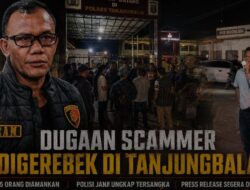 Satreskrim Polres Tanjungbalai Ungkap Kasus Scammer, 35 Orang Diamankan