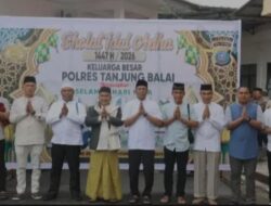 Keluarga Besar Polres Tanjungbalai Laksanakan Shalat Idul Adha