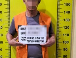 Polresta Deli Serdang Gagalkan Peredaran 500 Gram Sabu