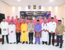 Polres Tanjungbalai Gelar Do’a Bersama Lintas Agama
