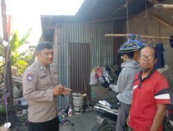 Bhabinkamtibmas Tanjungbalai Utara Ajak Warga Kompak Berantas Narkoba