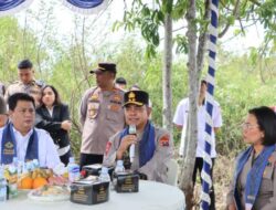 Kapolda Sumut Tinjau Sentra Bawang Putih di Samosir