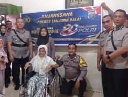 Polres Tanjungbalai Berbagi Kasih Sambut Hari Bhayangkara ke-80