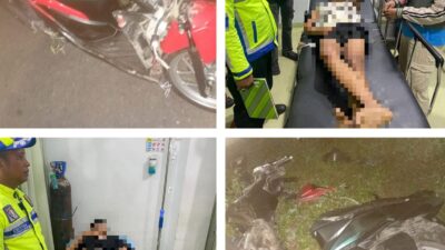 Pengendara Motor di Sergai Tubrukan, 4 Orang Terluka