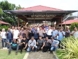 Perkuat Sinergitas dan Kemitraan, PJU Polres Sergai Ngopi Bareng WMHPSB