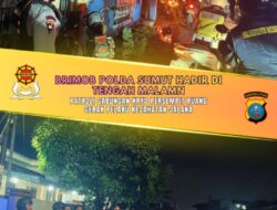 Persempit Ruang Gerak Pelaku Kejahatan Jalanan, Brimob Polda Sumut Patroli Gabungan KRYD