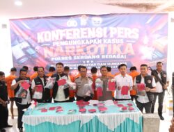 Polres Sergai Rilis Hasil Ops Antik Toba 2026, Ungkap 38 Kasus dan Amankan 58 Tersangka