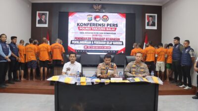 Polres Tanjungbalai Ungkap Kasus Narkoba Hasil KRYD