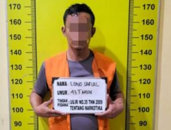 Polresta Deli Serdang Bekuk Warga Cemara Atas Kepemilikan Narkoba