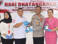 Sambut Hari Bhayangkara ke-80, Polres Tanjungbalai Gelar Donor Darah dan CKG