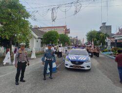 Sat Lantas Polres Tanjungbalai Amankan Pawai Ta’aruf
