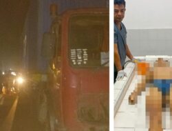 Tabrak Truk Parkir di Jalinsum Sei Rampah, Remaja Pengendara Motor Tewas