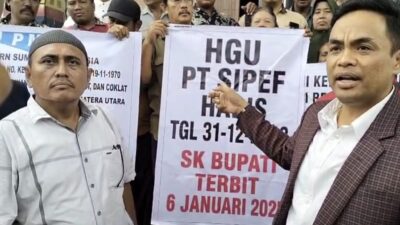 Warga Simalungun Gugat SK Penetapan Plasma PT ESI
