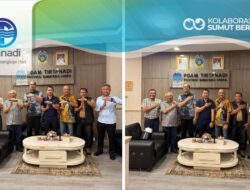 Dirut Perumda Tirtanadi Terima Kunker Jajaran Direksi dan Dewan Pengawas