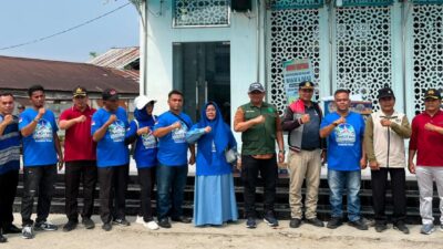Sukseskan Gerakan Langit Biru Indonesia ASRI, Pemko Tanjungbalai dan Partai Demokrat Gelar Gotong-royong