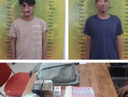 Belanja Pakai Uang Palsu, Dua Pria Asal Medan Diamankan Polres Sergai