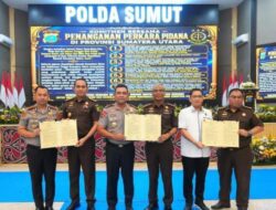 Polda dan Kejati Sumut Teken MoU Tentang Penegakan Hukum Profesional Tanpa Praktik Transaksional
