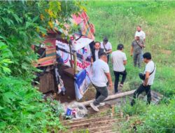 Polres Karo Bakar Barak Tempat Konsumsi Sabu