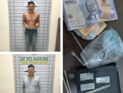 Polres Sergai Gerebek Sarang Narkoba di Desa Pon