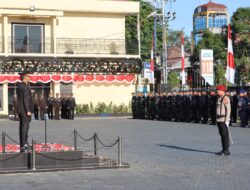 Polres Tanjungbalai Gelar Upacara dan Syukuran Hari Bhayangkara ke-80