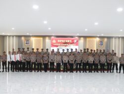 Puluhan Personel Polres Sergai Naik Pangkat, Kapolres Tekankan Peningkatan Tanggungjawab